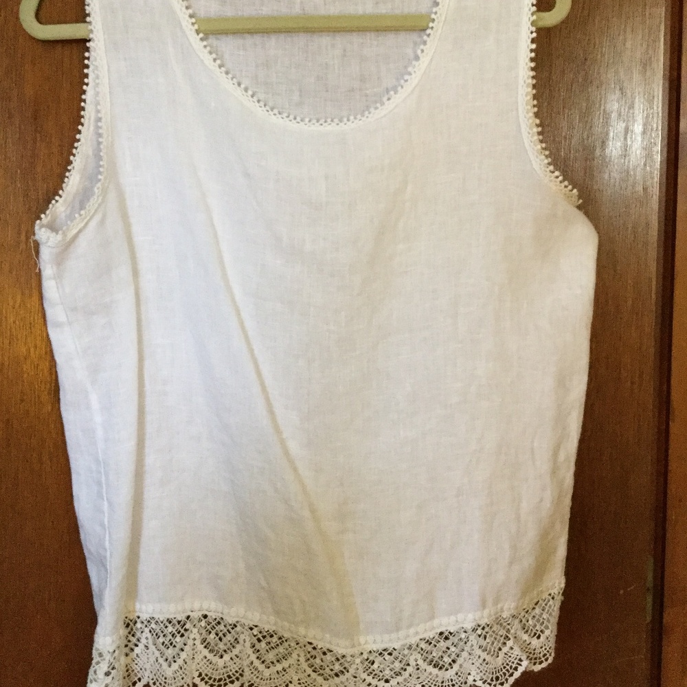 Laura Bianchi Linen tank